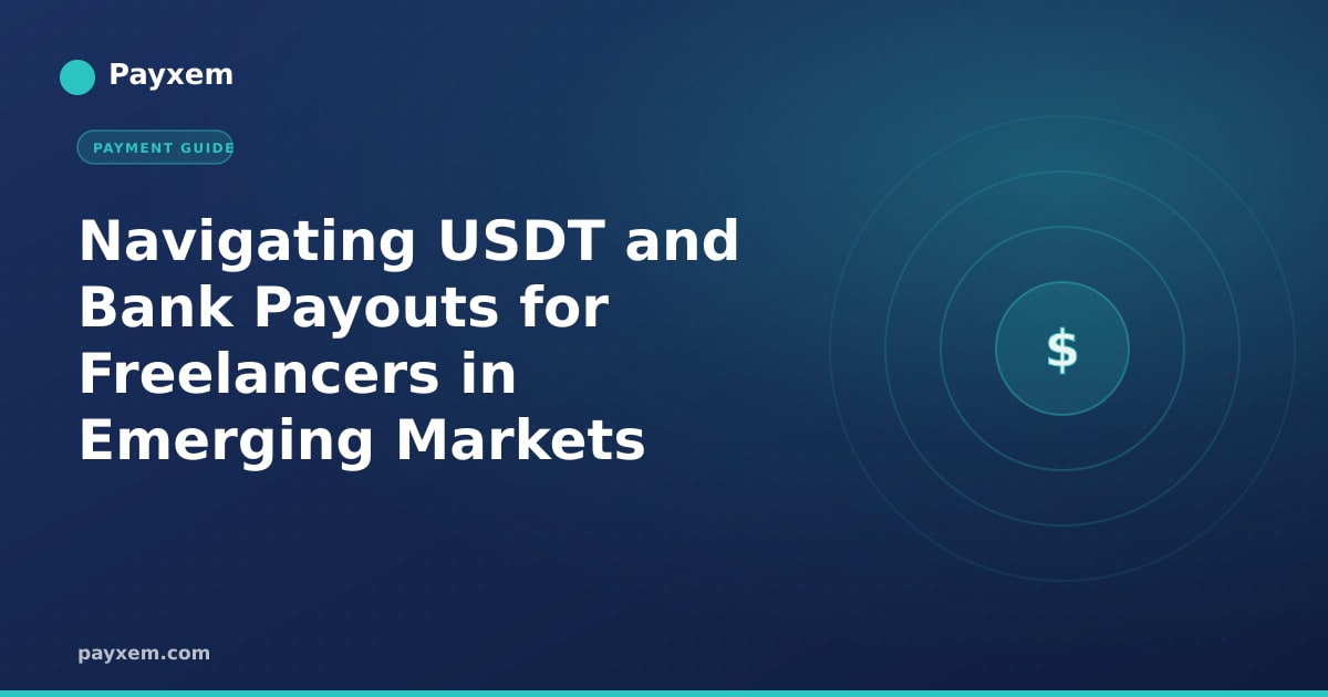 Navigating USDT and Bank Payouts for Freelancers in Emerging Markets